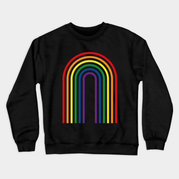 Rainbow Crewneck Sweatshirt by oksalyesilok